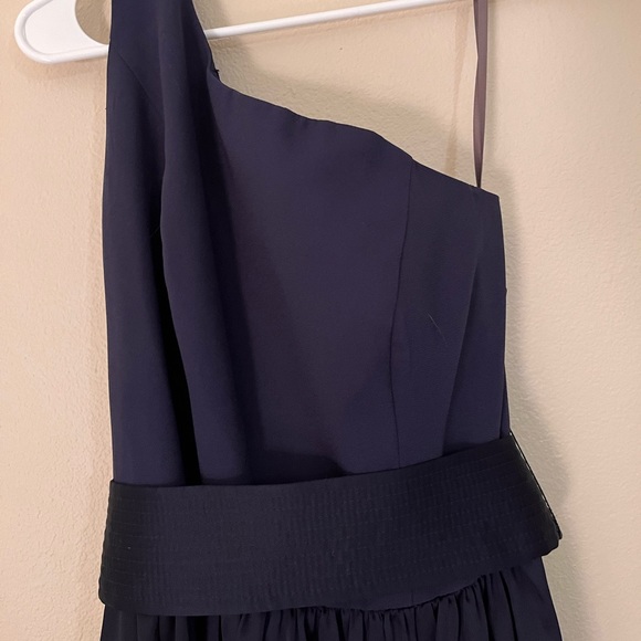 White by Vera Wang navy bridesmaid dress - Picture 5 of 6